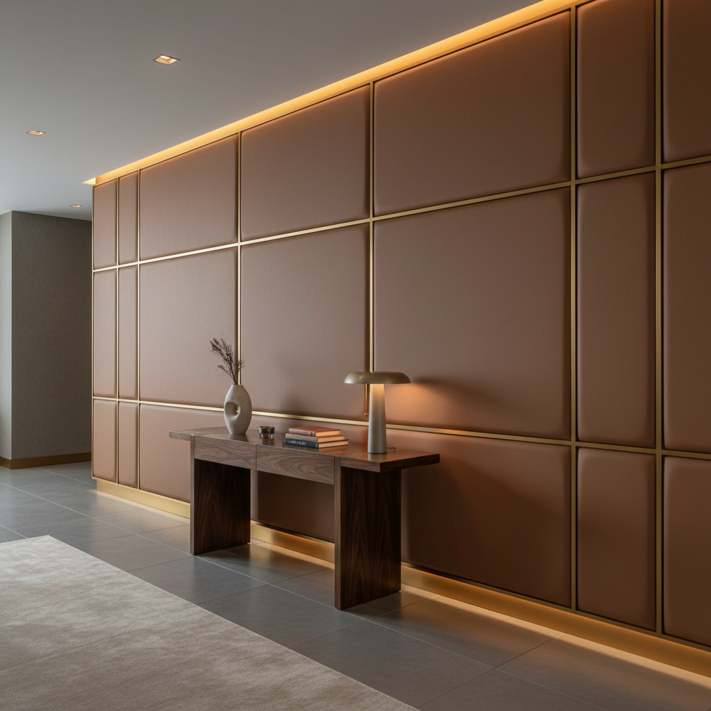 Port Royal - Maple Upholstered Wall Panel | Architectural Fabrics