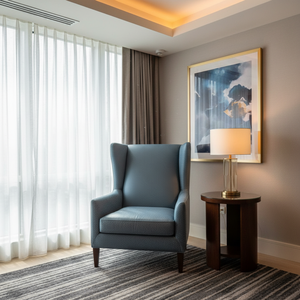 Quintana Bay - Canal Upholstered Chair | Architectural Fabrics