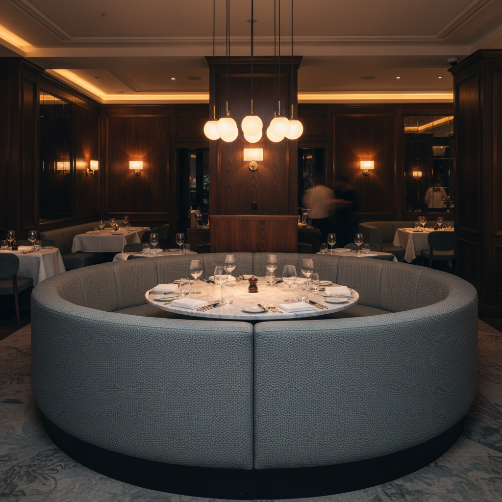 Punch Bowl - Harbor Upholstered Banquette | Architectural Fabrics