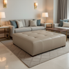 Runaway Bay - Field Upholstered Ottoman | Architectural Fabrics