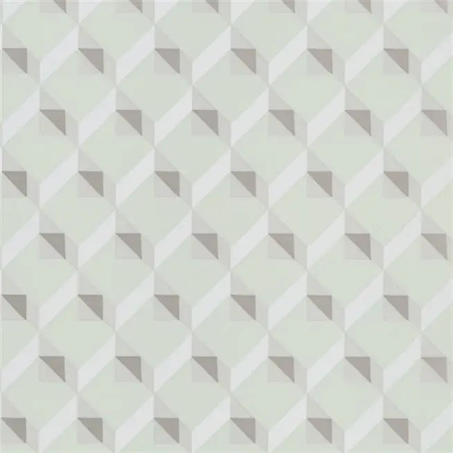 Dufrene Metallic 04 Jade Green Wallpaper | Designer's Guild Europe