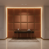 Smooth Matte Texture Terracotta Clay Upholstered Wall Panel | Architectural Fabrics