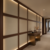 Abaca - Oatmeal Tekloom Performance Upholstered Wall Panel | Architectural Fabrics