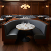 Storm Bay - Aqua Upholstered Banquette | Architectural Fabrics