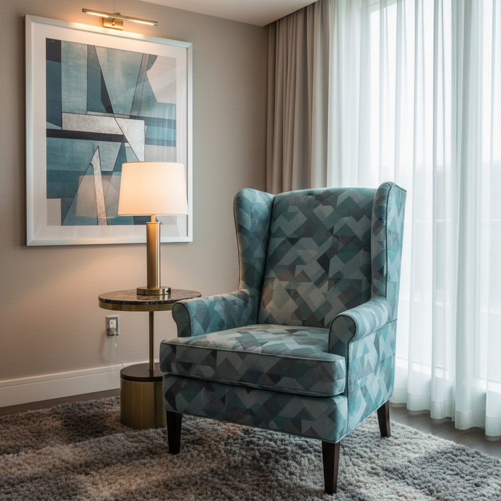 Trellis Bay - Delta Upholstered Chair | Architectural Fabrics