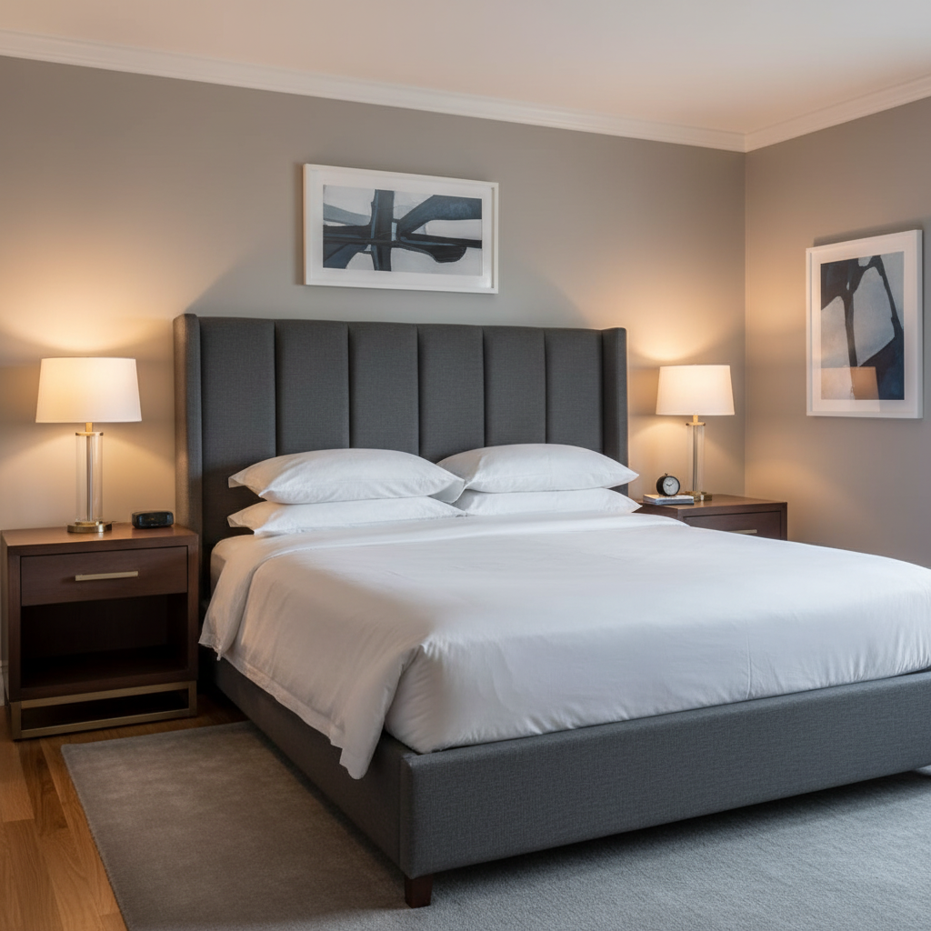Turneffe - Wave Upholstered Headboard | Architectural Fabrics