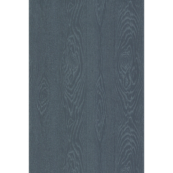 Wood Grain - Inky Blue Blue By Cole & Son | Cole & Son Foundation | Texture Wallcovering Print