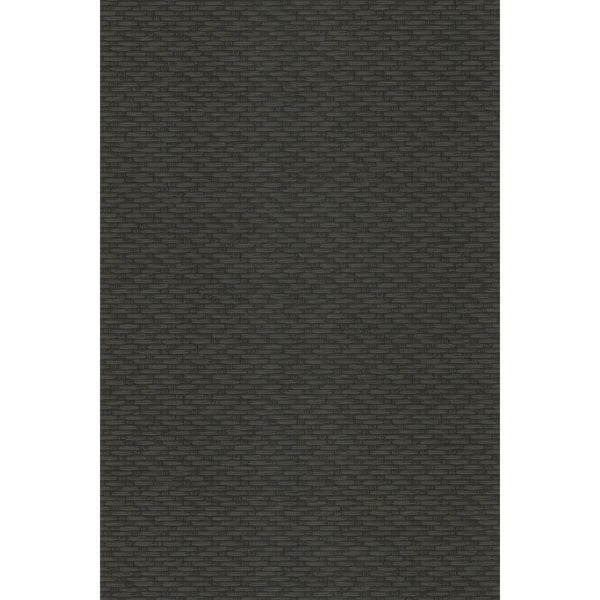 Weave - Black Black By Cole & Son | Cole & Son Foundation |Solid Texture Wallcovering Print