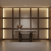 Tweed Bay - Khaki Upholstered Wall Panel | Architectural Fabrics
