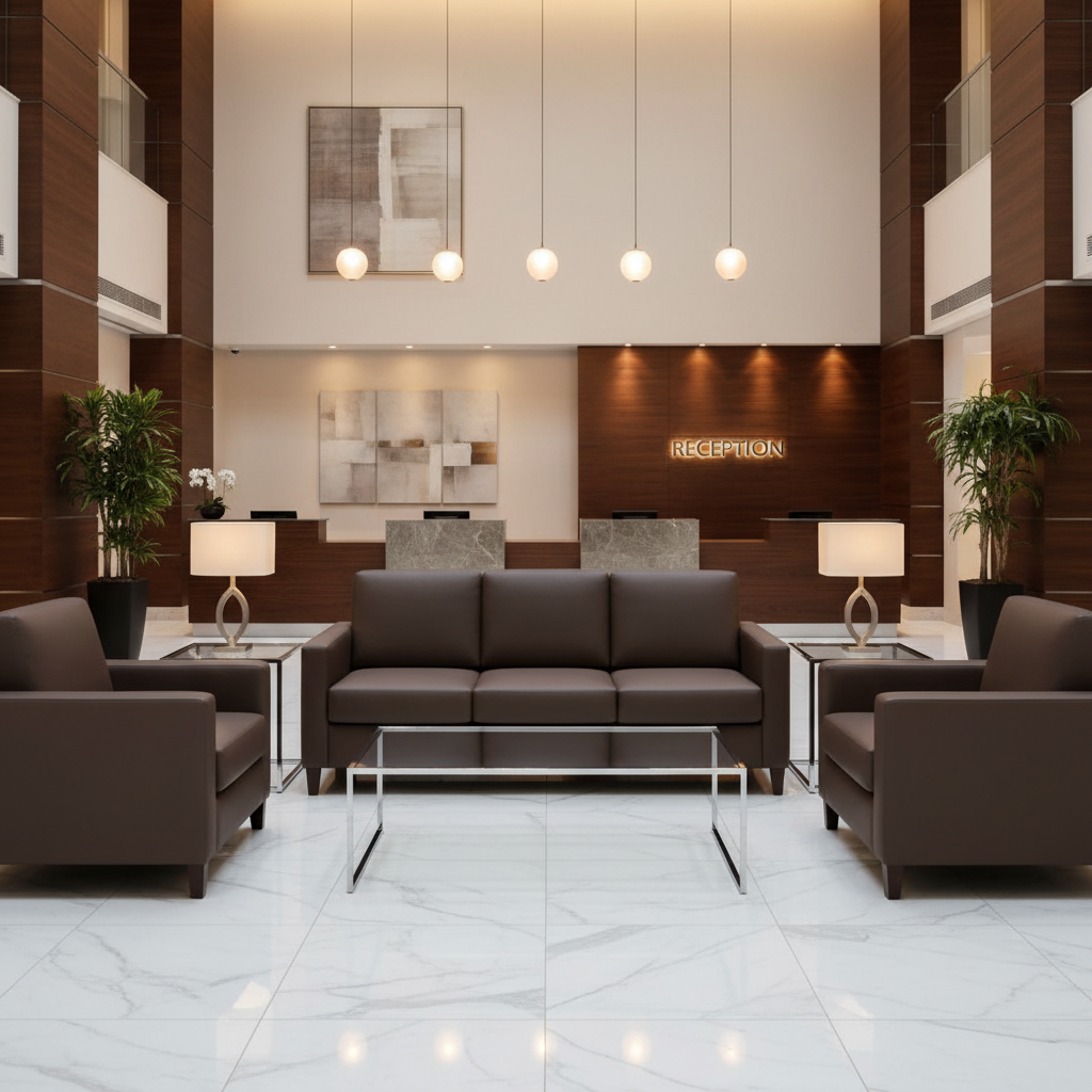 Port Royal - Truffle Upholstered Sofa | Architectural Fabrics