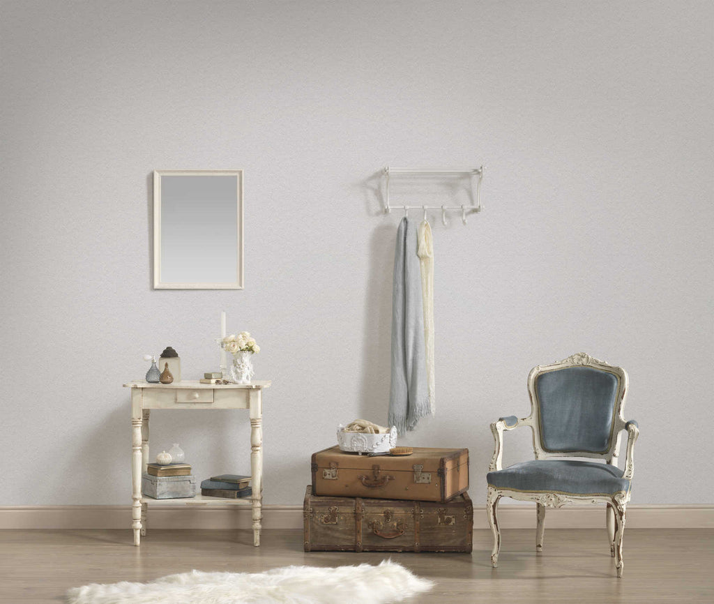 Shades of White White Wallcovering | AS Creation