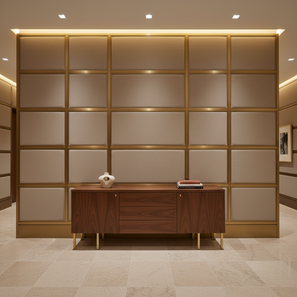 Savannah Bay - Oyster Upholstered Wall Panel | Architectural Fabrics