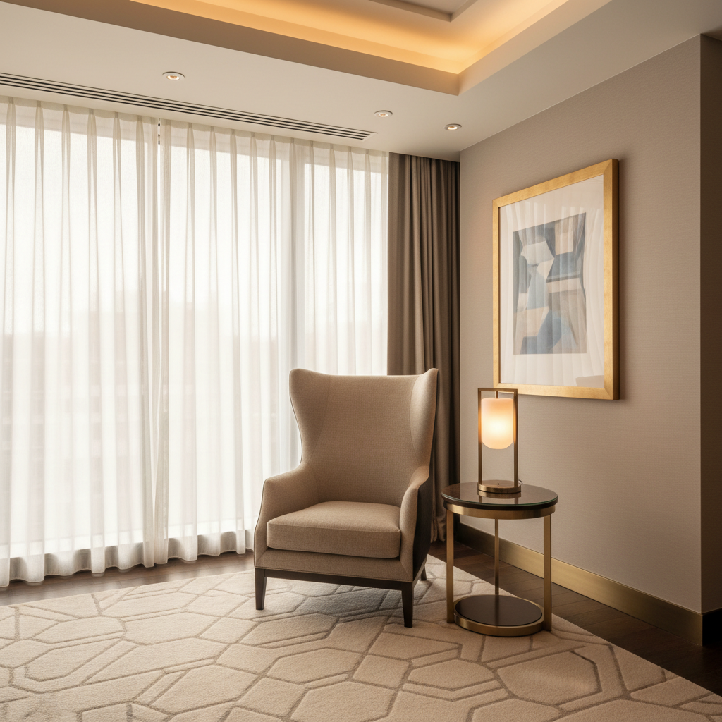Rocky Mount Neutra Upholstered Chair | Architectural Fabrics