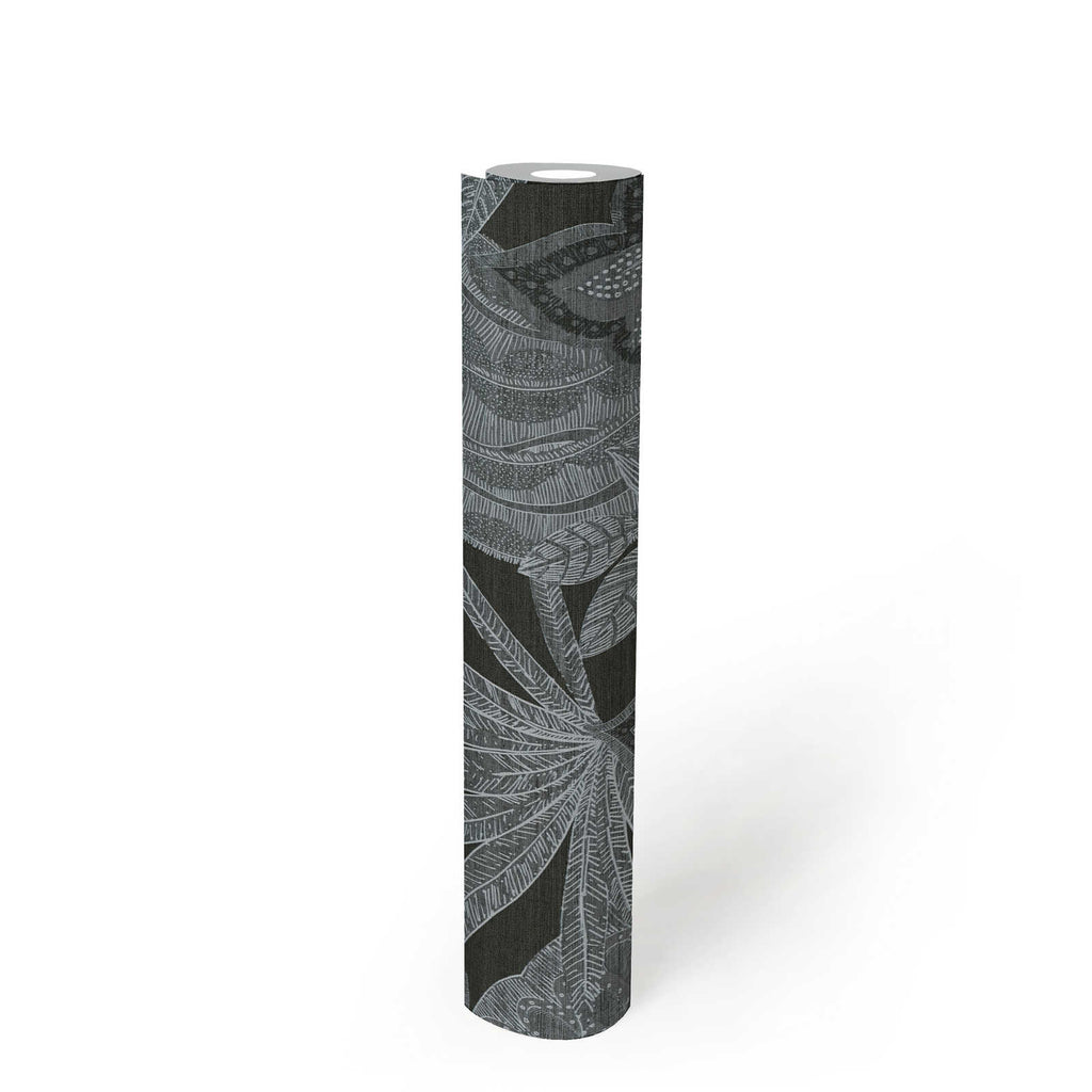 Famous Garden Gray Wallcovering | AS Creation