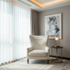 Peter Island - Dove Upholstered Chair | Architectural Fabrics
