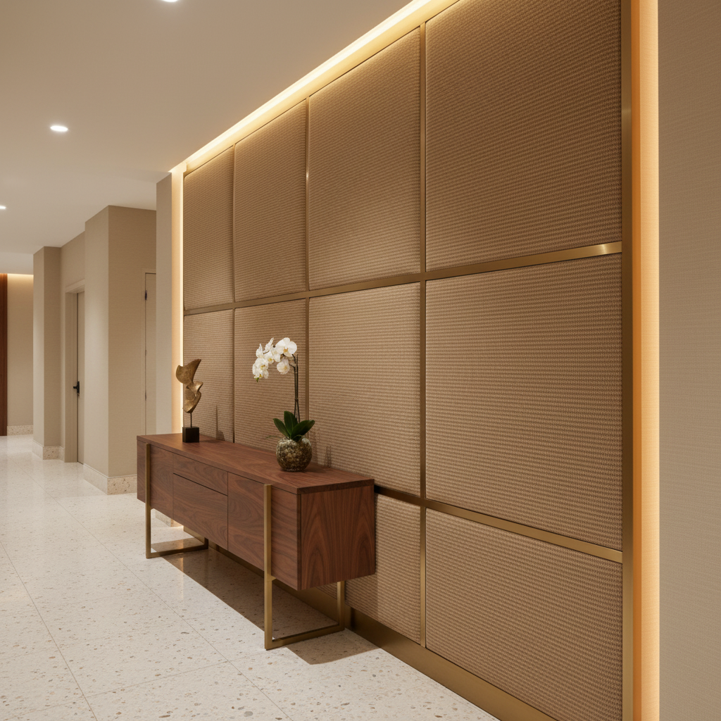 Trade Wind - Canyon Upholstered Wall Panel | Architectural Fabrics