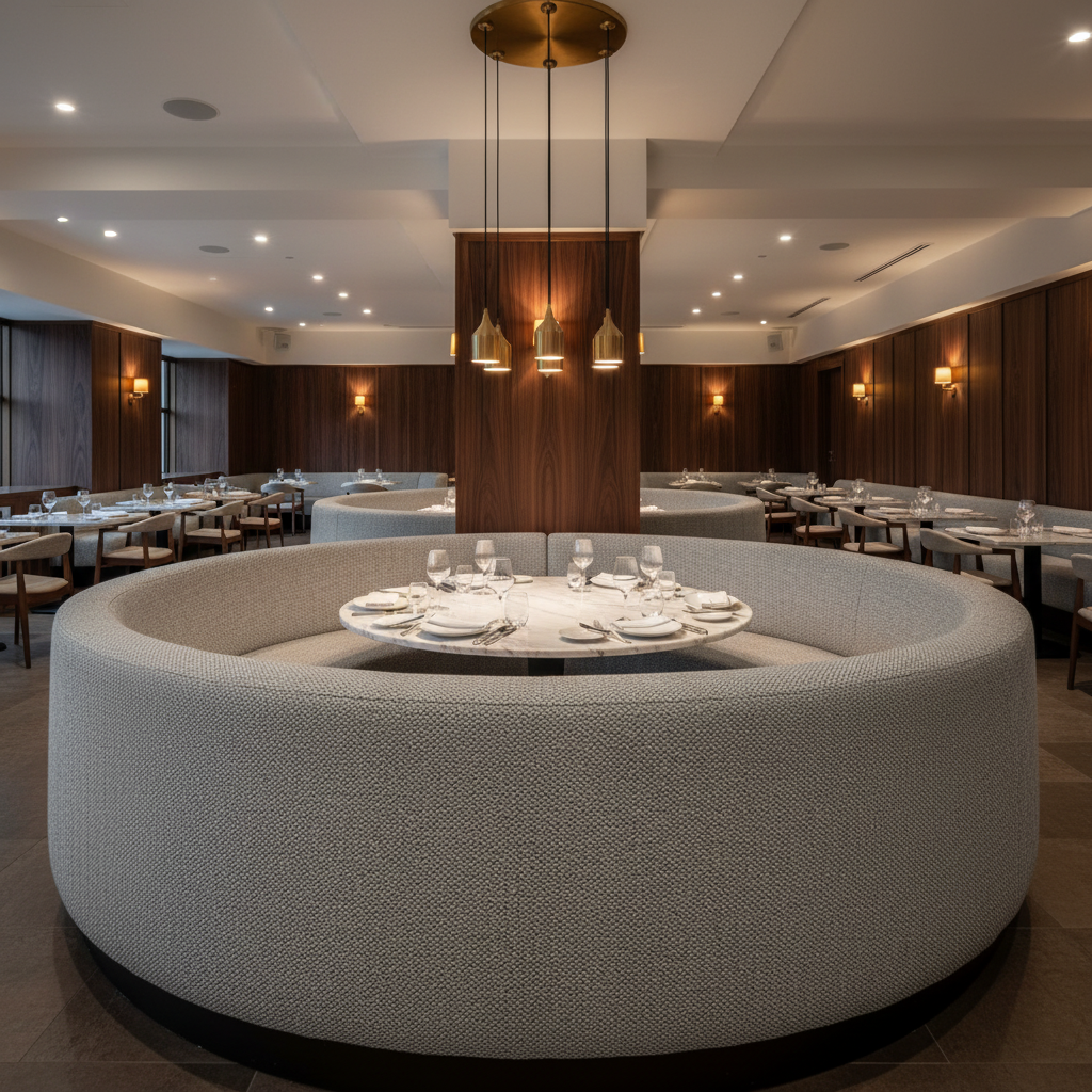 Ballad - Ballad Tekloom Performance Upholstered Banquette | Architectural Fabrics