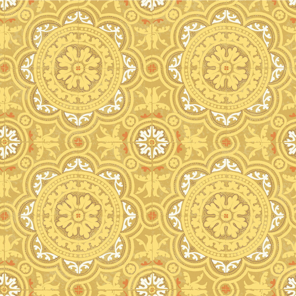 Piccadilly - Ochre  By Cole & Son | Cole & Son Albemarle | Geometric Wallcovering Print