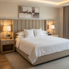 Pinnacle Rock - Almond Upholstered Headboard | Architectural Fabrics