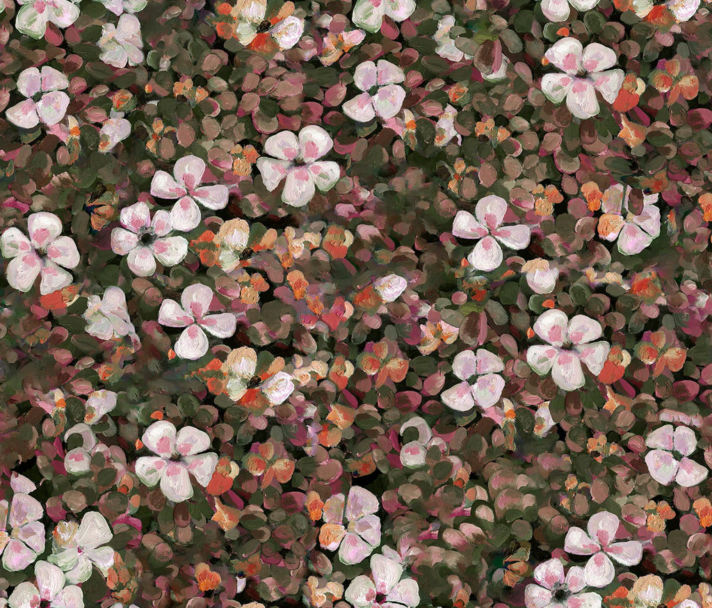 Floral Tapestry Mauve, Roll Vinyl