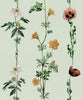 Climbing Flowers Green, Roll Vinyl