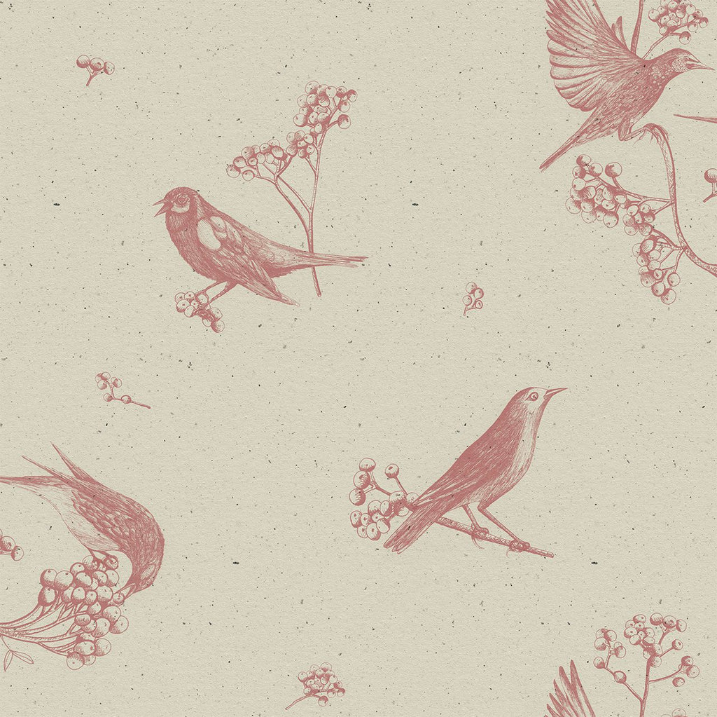 Sweet Birds Beige, Roll Vinyl
