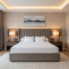 Maho Bay - Moat Upholstered Headboard | Architectural Fabrics