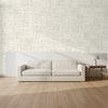 Montauk Paperweave Cool Linen Wallcovering | Phillipe Romano room setting
