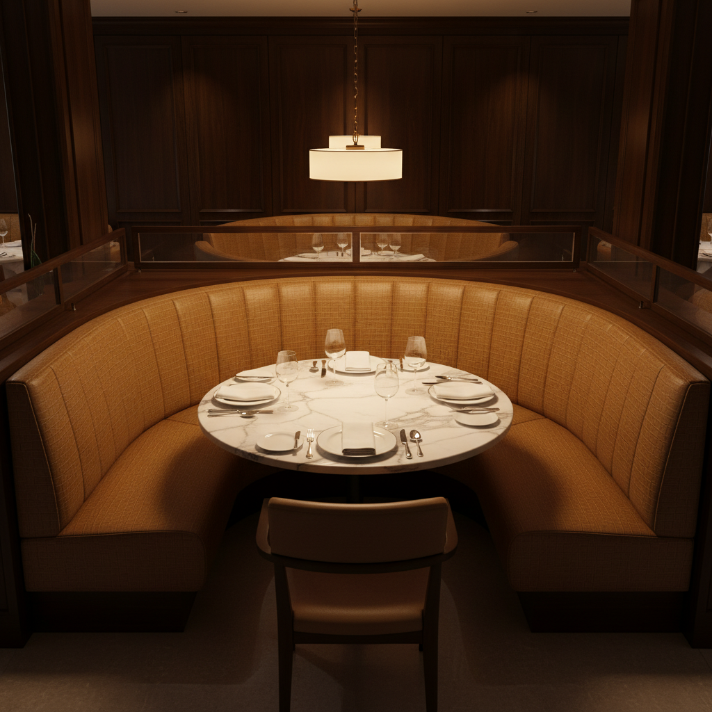 Berretta - Berretta Performance Vinyl Upholstered Banquette | Architectural Fabrics