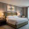 Turf Bay - Forest Upholstered Headboard | Architectural Fabrics