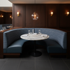 Tradewind Trace - Wave Upholstered Banquette | Architectural Fabrics