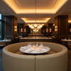 Luxury Cay - Martini Upholstered Banquette | Architectural Fabrics