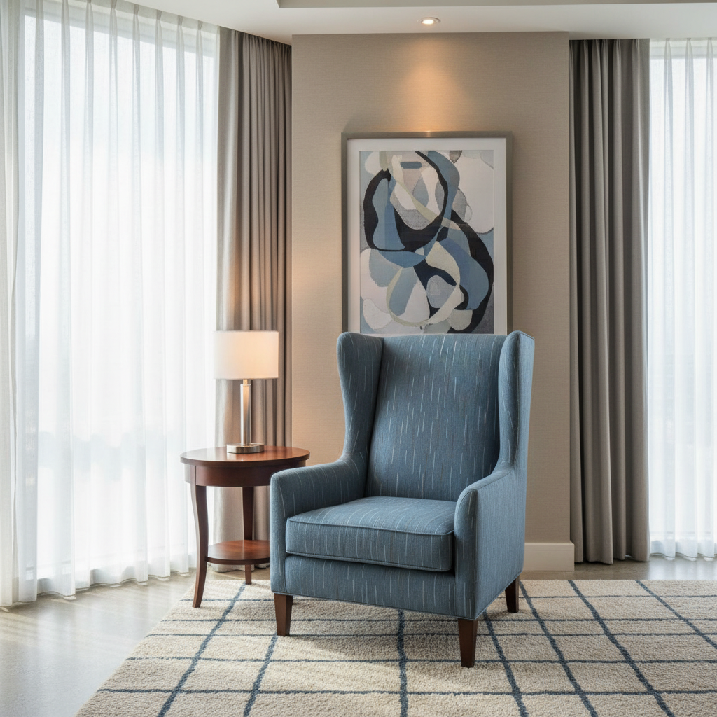 Stitchwork Bay - Riviera Upholstered Chair | Architectural Fabrics