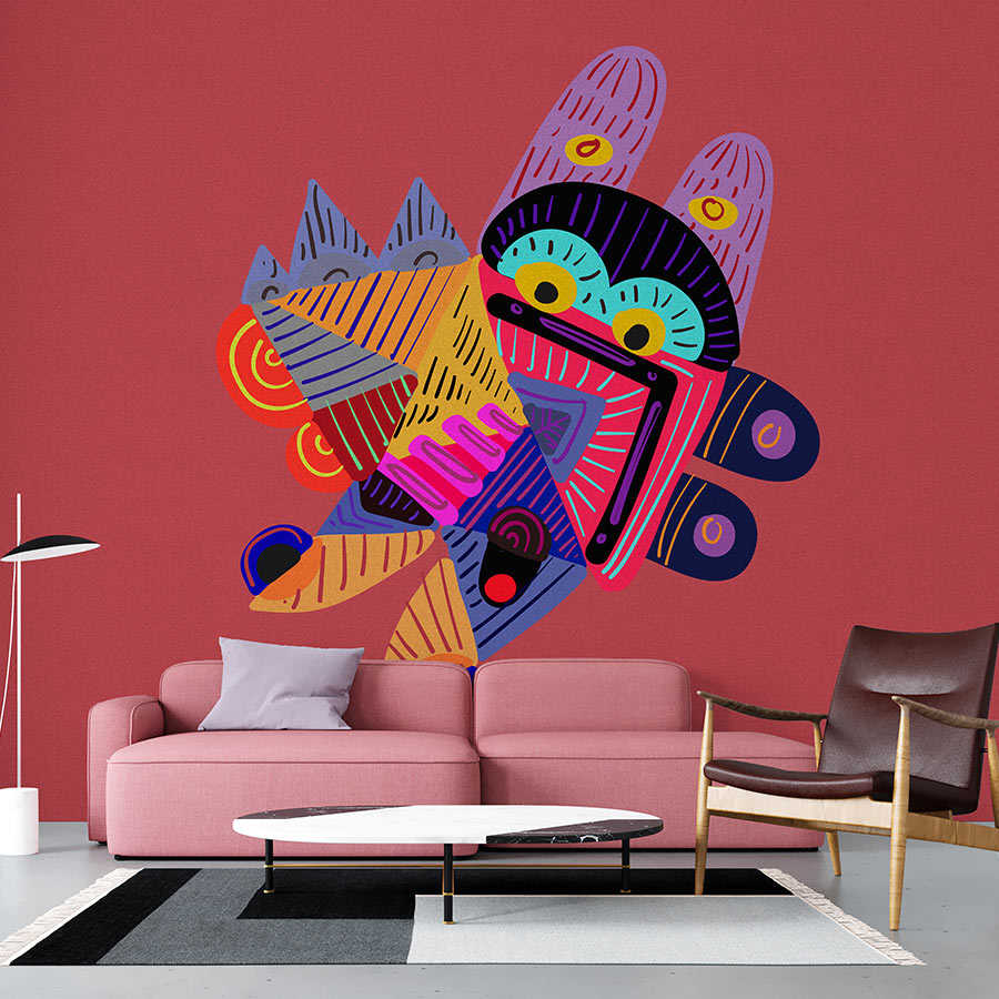 Walls By Patel 3 Red Wallcovering | AS Creation