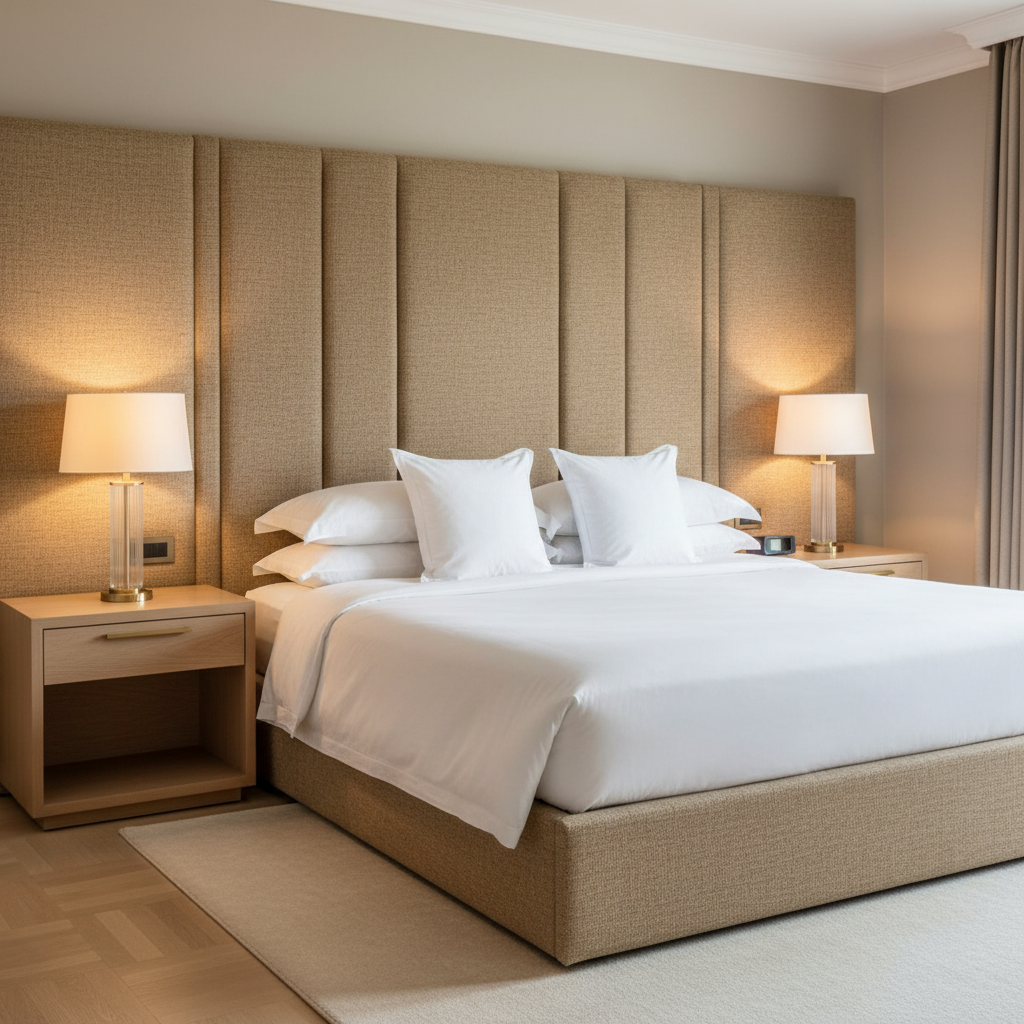 Salt Island - Birch Upholstered Headboard | Architectural Fabrics