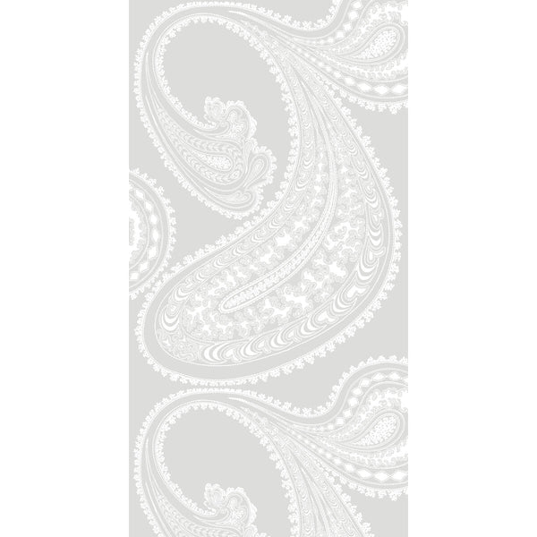 Rajapur - White/Lilac Purple By Cole & Son | Cole & Son Contemporary Restyled | Paisley Wallcovering