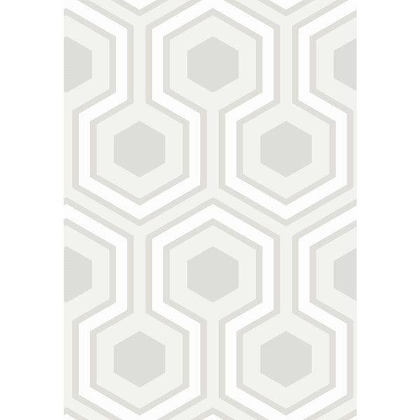 Hicks Grand - Dove Grey Grey By Cole & Son | Cole & Son Contemporary Restyled |Modern Geometric Wallcovering Print