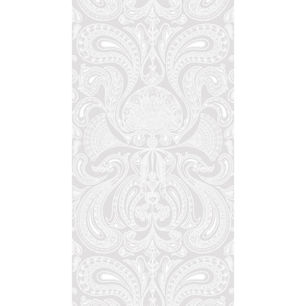 Malabar - White/Lilac Purple By Cole & Son | Cole & Son Contemporary Restyled | Damask Wallcovering Print