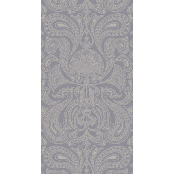 Malabar - Silver/Grey Grey By Cole & Son | Cole & Son Contemporary Restyled | Damask Wallcovering Print