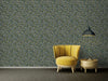 Drawn Into Nature Teal Wallcovering | AS Creation