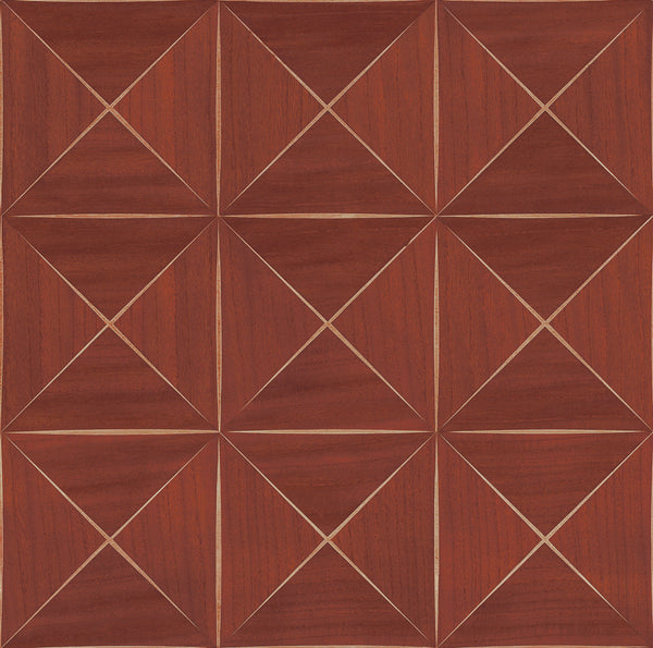 Cold Spring Harbor-Brick Wood Veneer Wallcovering | Phillipe Romano