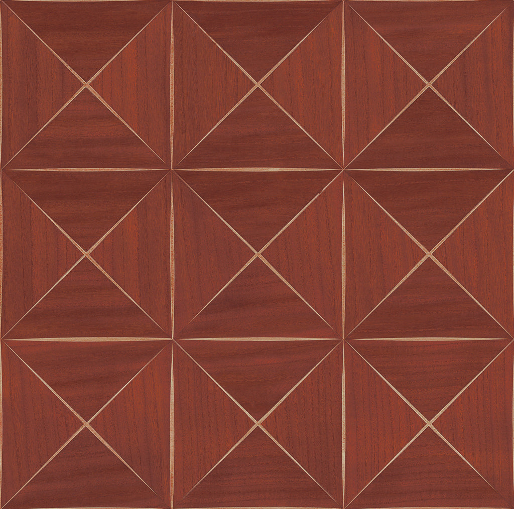 Cold Spring Harbor-Brick Wood Veneer Wallcovering | Phillipe Romano — WOOD-500720