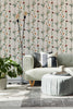 Climbing Flowers Off-White, Roll Vinyl
