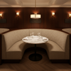 Rattan Bay - Desert Upholstered Banquette | Architectural Fabrics
