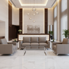 Smooth Pebble Grain Soft Taupe Upholstered Sofa | Architectural Fabrics