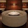 Rincon - Malt Upholstered Banquette | Architectural Fabrics