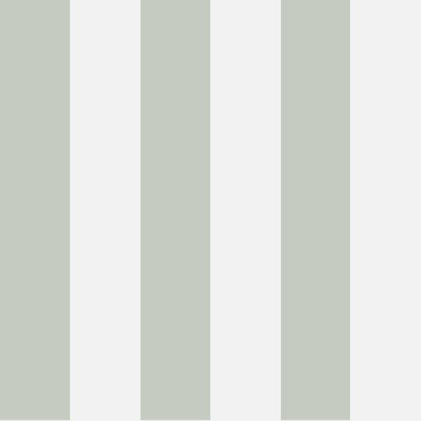 Glastonbury Str - Olive & Whit Grey By Cole & Son | Cole & Son Festival Stripes | Stripes Wallcovering Print