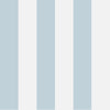 Glastonbury Str - Pale Bl & Wt Light Blue By Cole & Son | Cole & Son Festival Stripes | Stripes Wallcovering Print