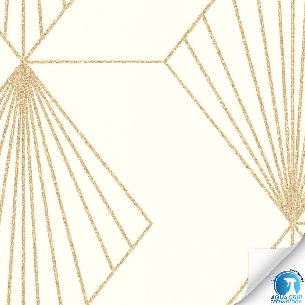 Designdrop Cream Wallcovering | AS Creation