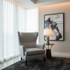 Sisal Bay - Night Upholstered Chair | Architectural Fabrics